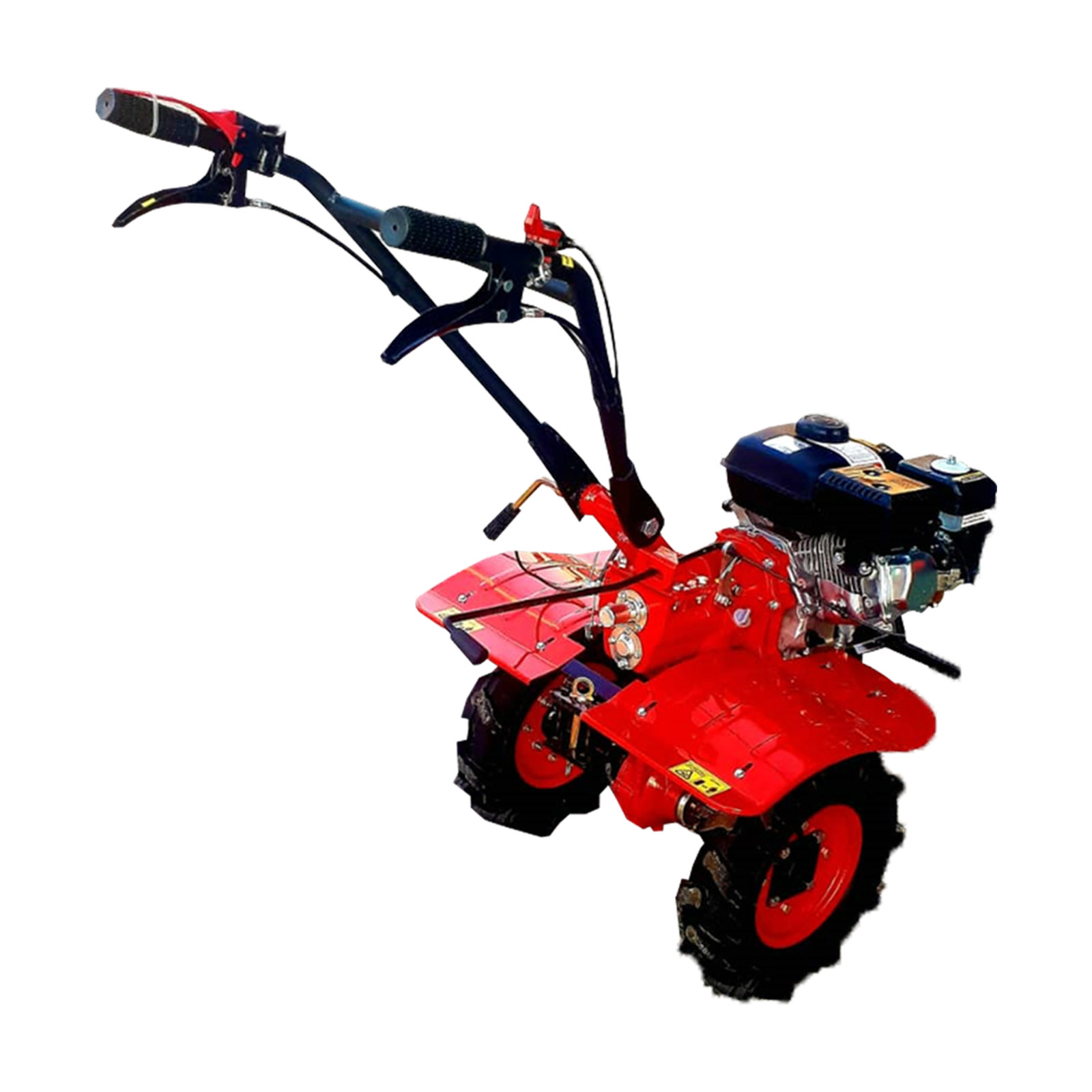 کولتیواتور 7 اسب بنزینی لیفان گیربکسی چرخ 8-400 موتور مشکی مدل LFG700-74A