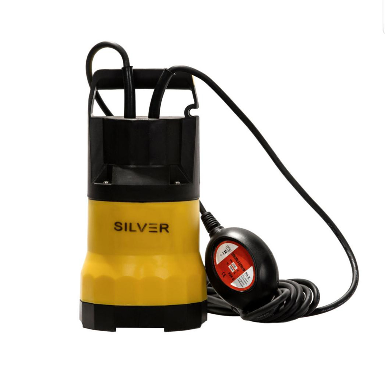 کف کش 0.6 اسب 8 متری 1 اینچ  بدنه پلاستیکی سیلور SXN1-8-400F